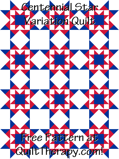 Star Power: Centennial Star Quilt Block & Centennial Star Variation ...