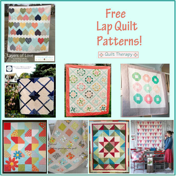 Tantalizing Tuesday! Free Lap Quilt Patterns! – Quilt Therapy